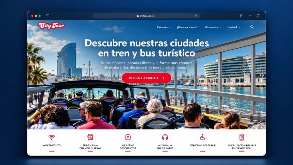 Plataforma de contenidos y venta online City Tour